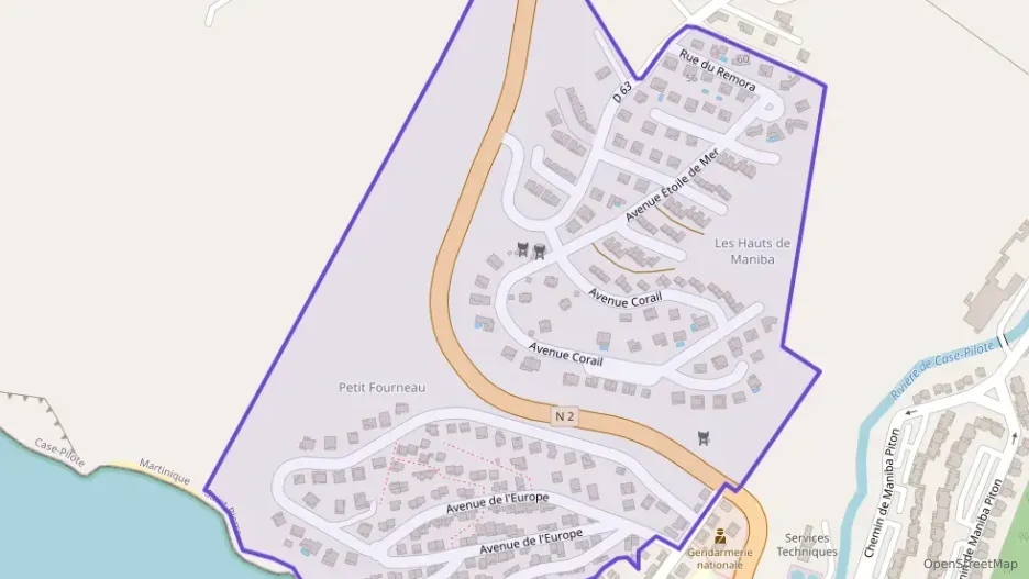 Maison 126 m² quatre pièces à vendre à Case-Pilote Maison 126 m² quatre pièces à vendre à Case-Pilote