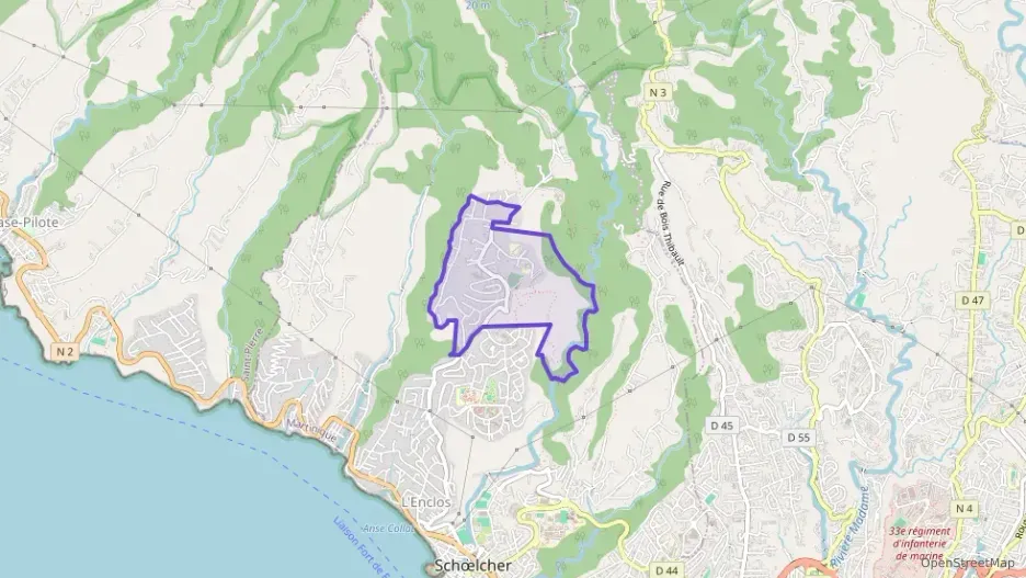 Maison 87 m² quatre pièces à vendre à Schœlcher Maison 87 m² quatre pièces à vendre à Schœlcher