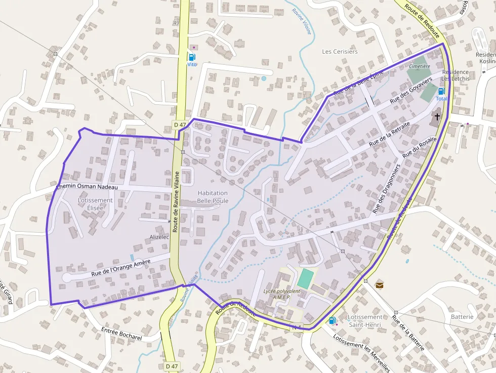 Maison 93 m² quatre pièces à vendre à Fort-de-France