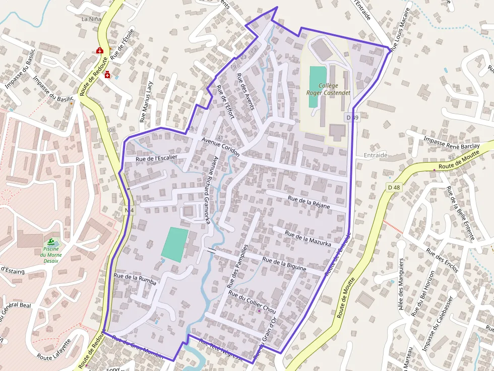 Maison 90 m² quatre pièces à vendre à Fort-de-France