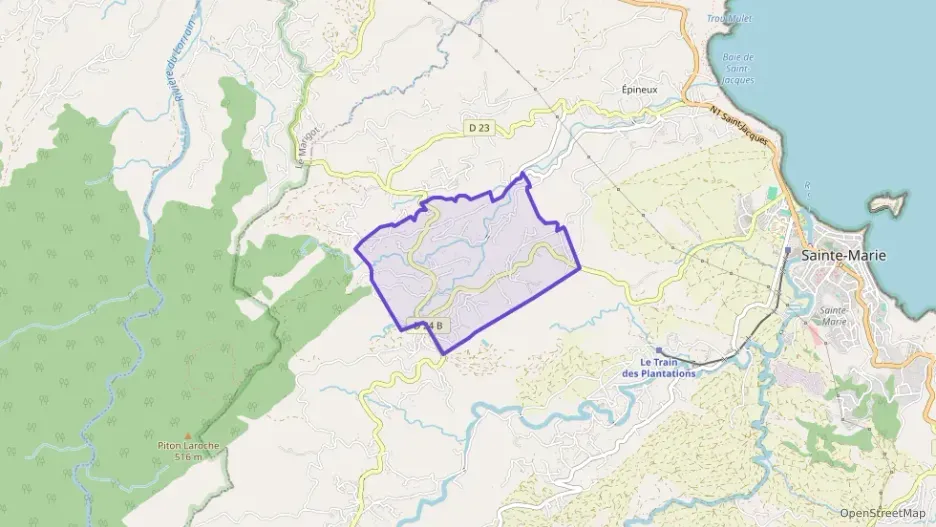 Maison 68 m² quatre pièces à vendre à Sainte-Marie Maison 68 m² quatre pièces à vendre à Sainte-Marie