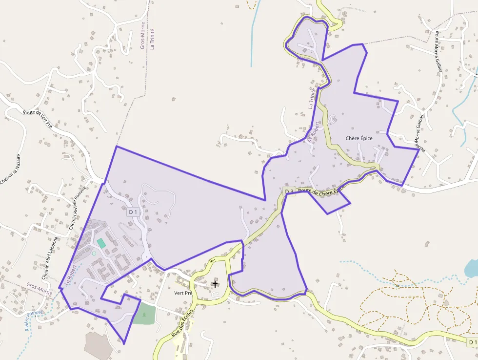 Maison 85 m² trois pièces à vendre à Le Robert