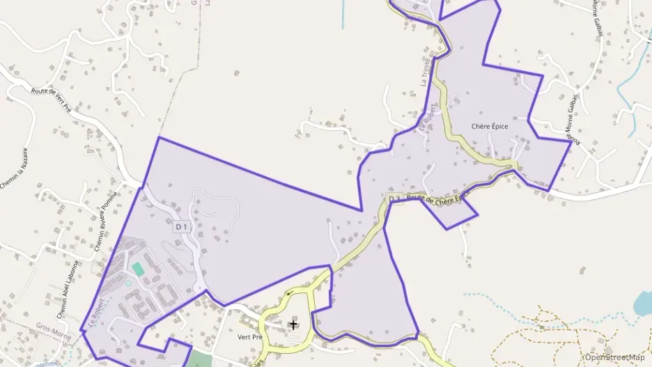 Maison 85 m² trois pièces à vendre à Le Robert Maison 85 m² trois pièces à vendre à Le Robert