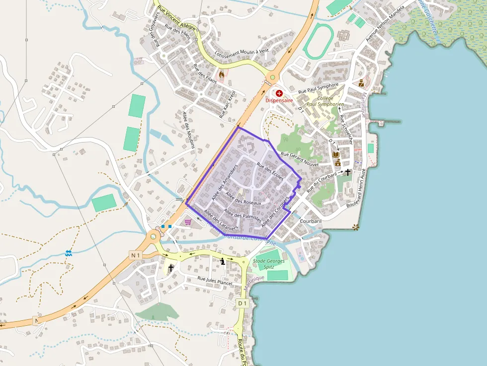 Maison 102 m² quatre pièces à vendre à Le Robert