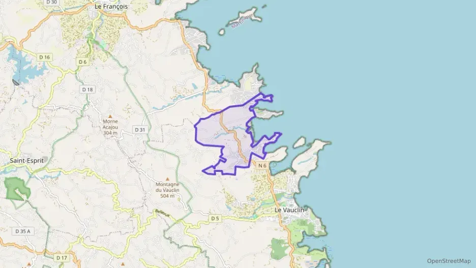 Maison 126 m² cinq pièces à vendre à Le Vauclin Maison 126 m² cinq pièces à vendre à Le Vauclin