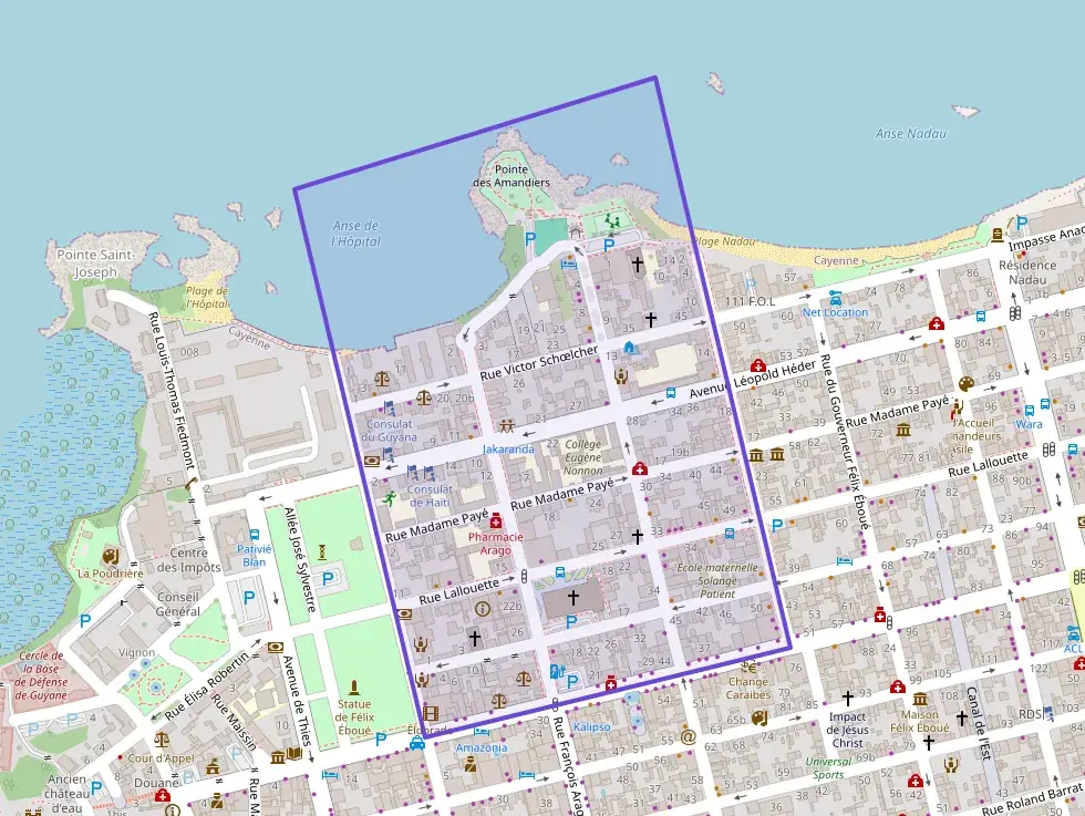 Maison 92 m² quatre pièces à vendre à Cayenne
