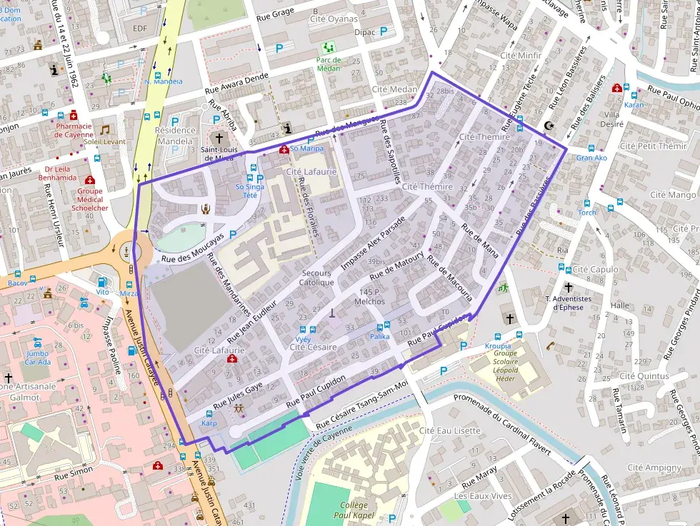 Maison 82 m² quatre pièces à vendre à Cayenne
