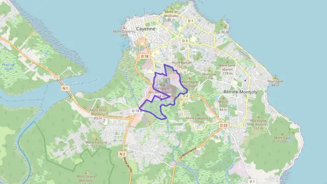 Maison 103 m² quatre pièces à vendre à Cayenne