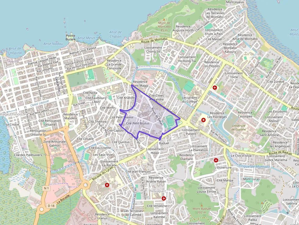 Maison 82 m² quatre pièces à vendre à Cayenne