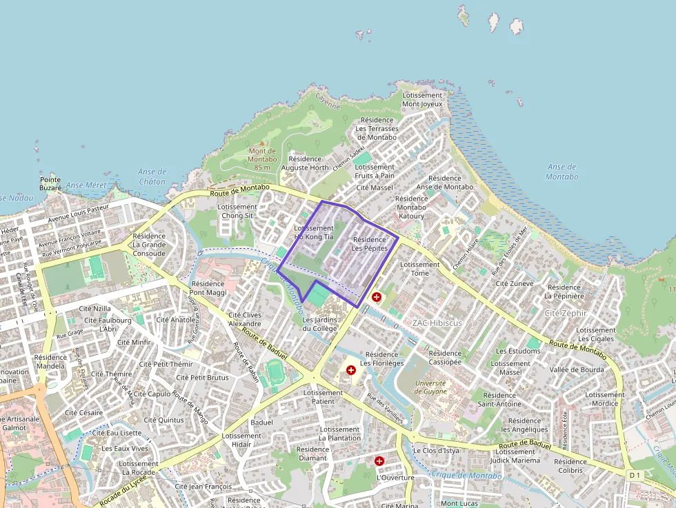 Maison 60 m² quatre pièces à vendre à Cayenne