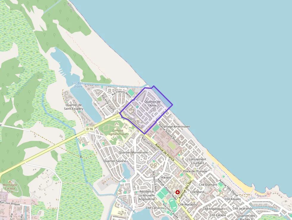 Maison 72 m² quatre pièces à vendre à Kourou