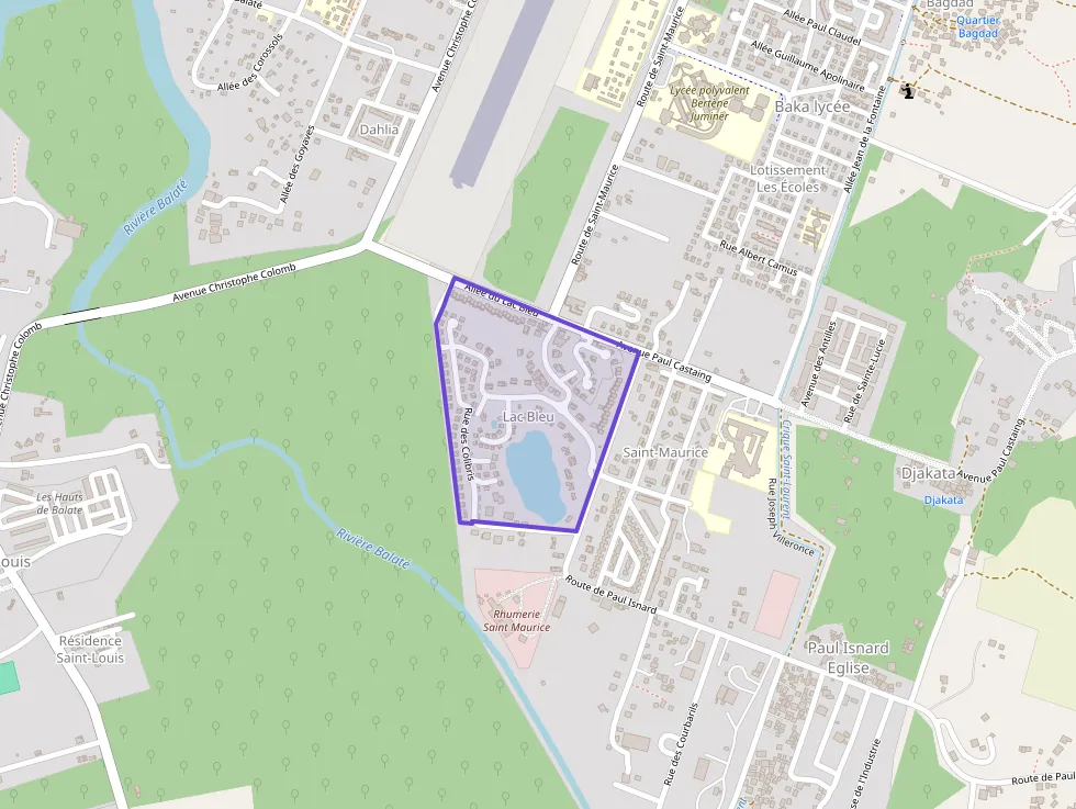Maison 72 m² quatre pièces à vendre à Saint-Laurent-du-Maroni