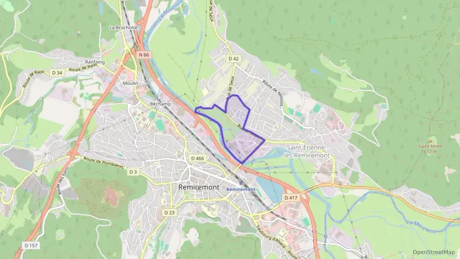 Maison 74 m² trois pièces à vendre à Saint-Étienne-lès-Remiremont