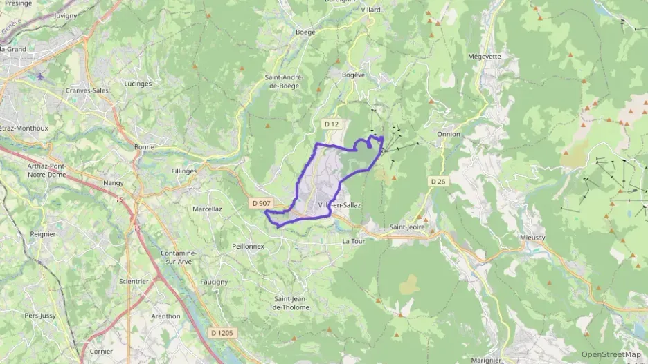 Maison 88 m² quatre pièces à vendre à Viuz-en-Sallaz