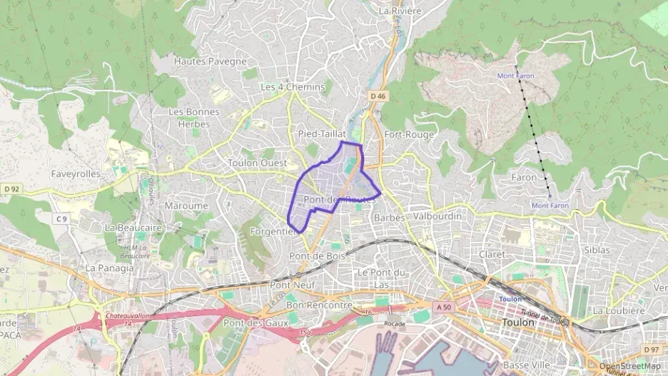 Maison 90 m² quatre pièces à vendre à Toulon Maison 90 m² quatre pièces à vendre à Toulon