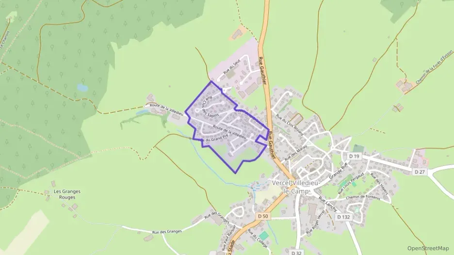 Maison 65 m² trois pièces à vendre à Vercel-Villedieu-le-Camp