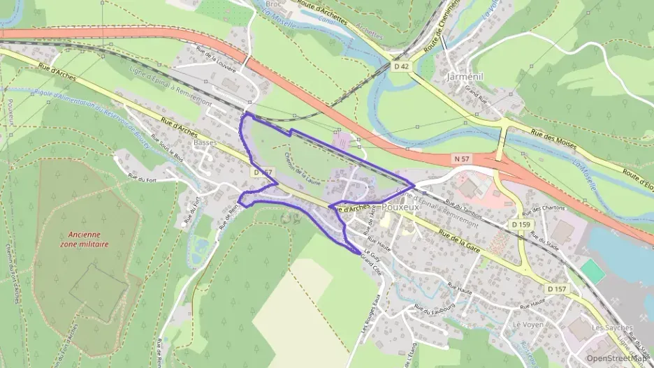 Maison 97 m² quatre pièces à vendre à Pouxeux Maison 97 m² quatre pièces à vendre à Pouxeux