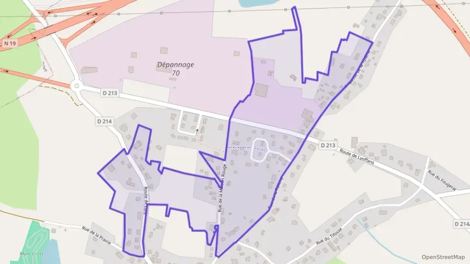 Maison 89 m² six pièces à vendre à Frotey-lès-Lure Maison 89 m² six pièces à vendre à Frotey-lès-Lure