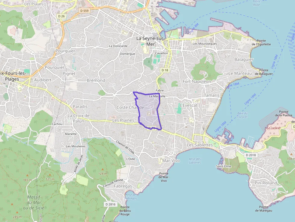 Maison 87 m² quatre pièces à vendre à La Seyne-sur-Mer