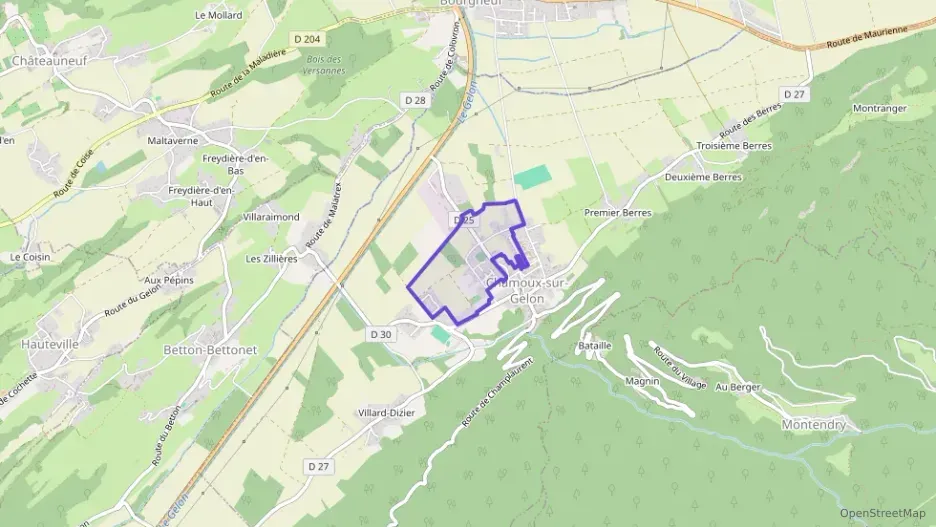 Maison 121 m² cinq pièces à vendre à Chamoux-sur-Gelon