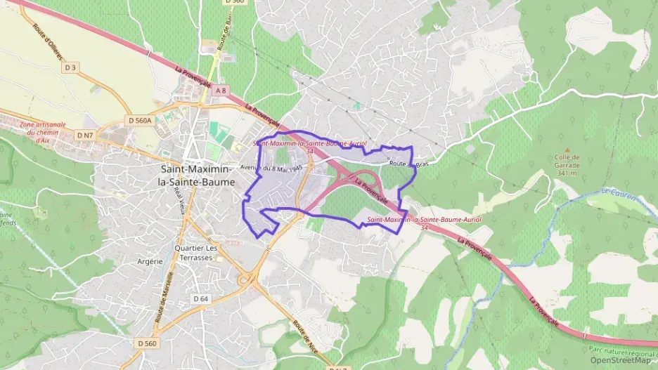 Maison 100 m² quatre pièces à vendre à Saint-Maximin-la-Sainte-Baume
