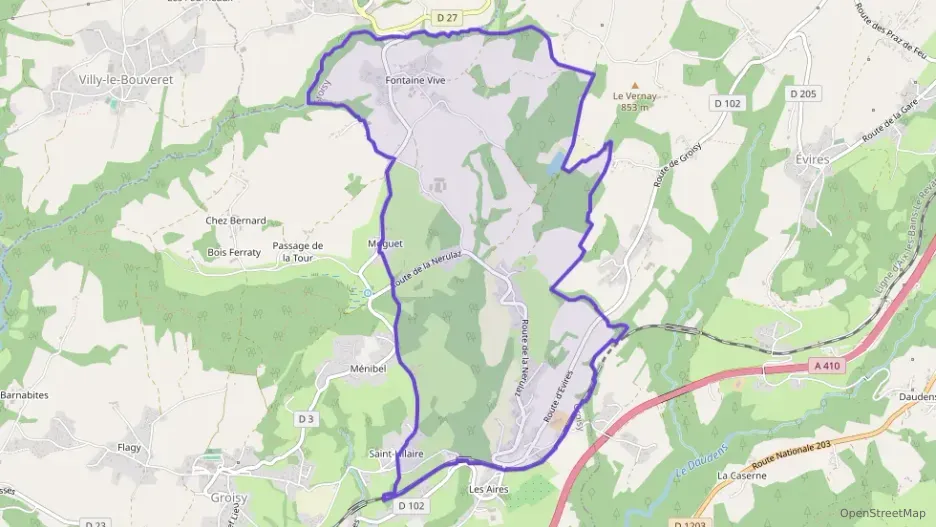 Maison 95 m² quatre pièces à vendre à Groisy