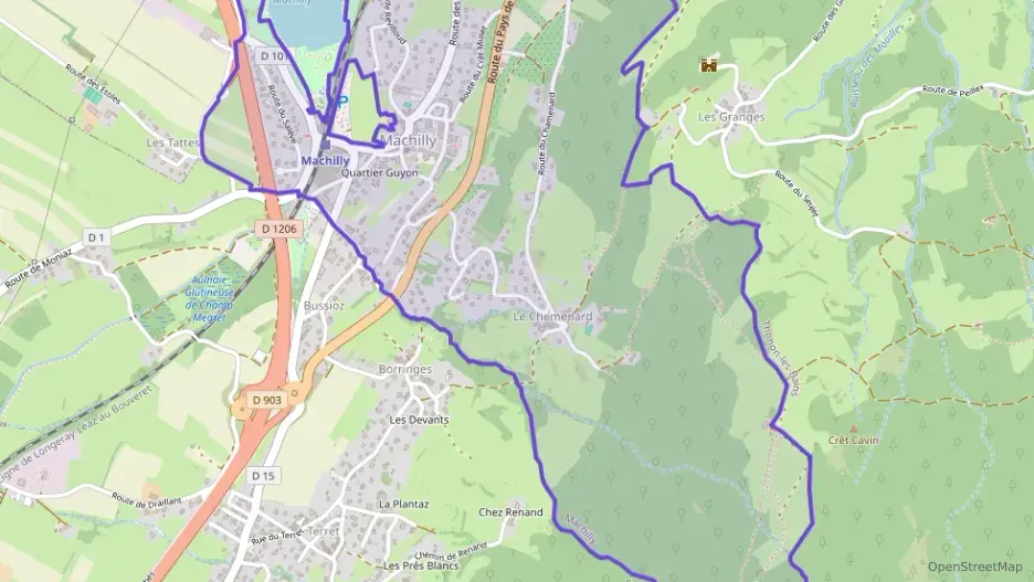 Maison 45 m² quatre pièces à vendre à Machilly