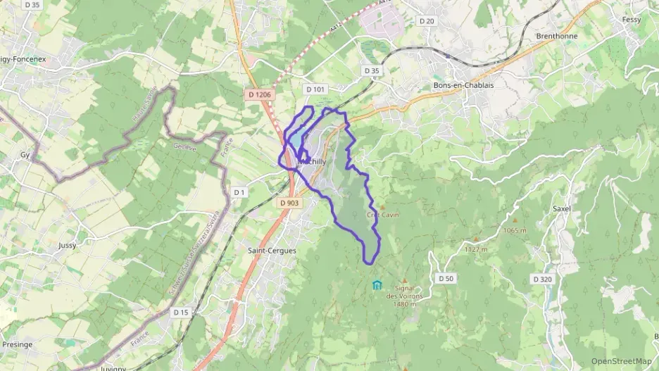 Maison 45 m² quatre pièces à vendre à Machilly