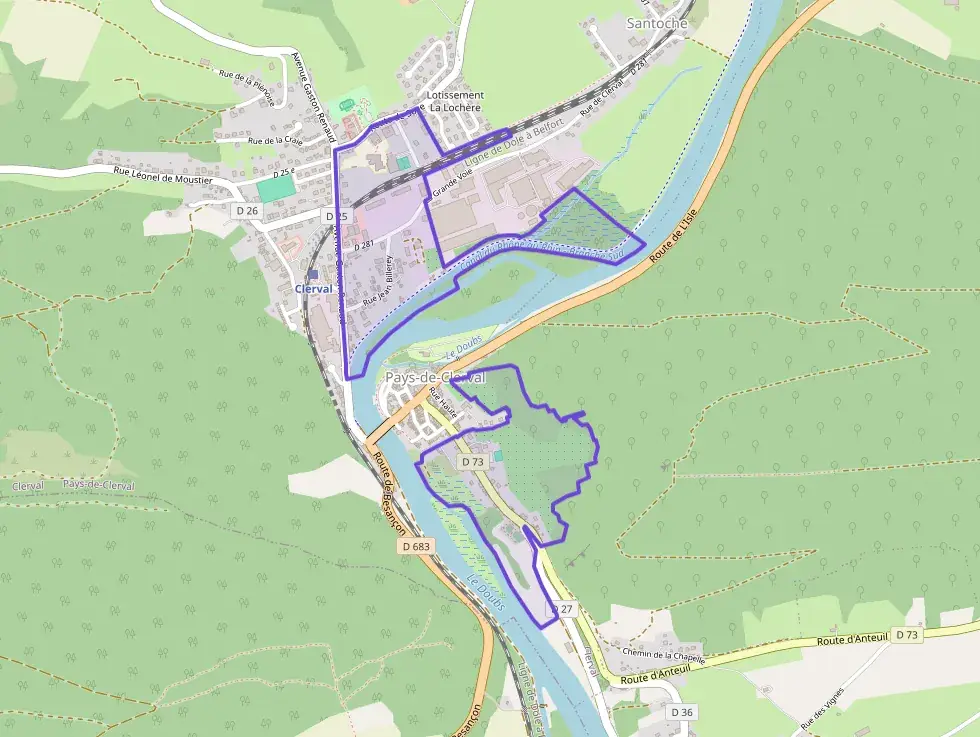 Maison 70 m² trois pièces à vendre à Pays-de-Clerval