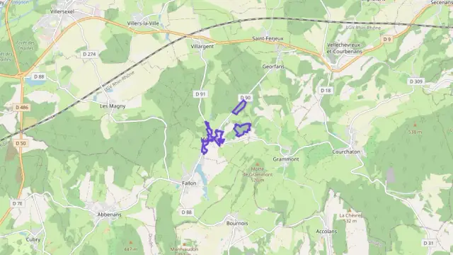 Maison 86 m² quatre pièces à vendre à Mélecey