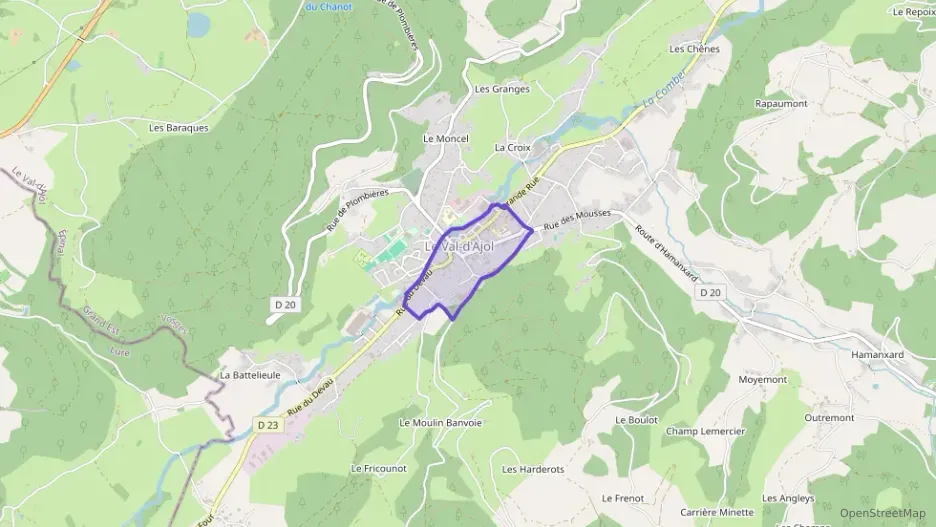 Maison 107 m² cinq pièces à vendre à Le Val-d`Ajol