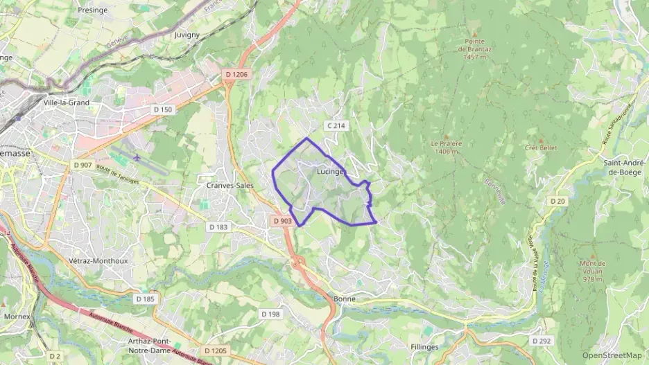 Maison 160 m² six pièces à vendre à Lucinges