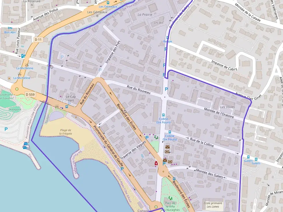 Maison 90 m² trois pièces à vendre à Six-Fours-les-Plages