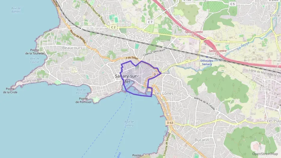 Maison 103 m² cinq pièces à vendre à Sanary-sur-Mer