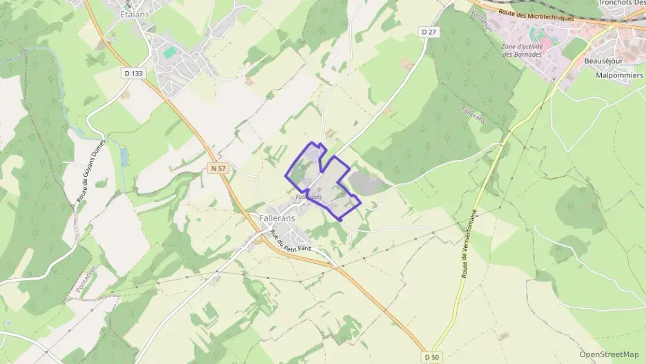 Maison 135 m² six pièces à vendre à Fallerans Maison 135 m² six pièces à vendre à Fallerans