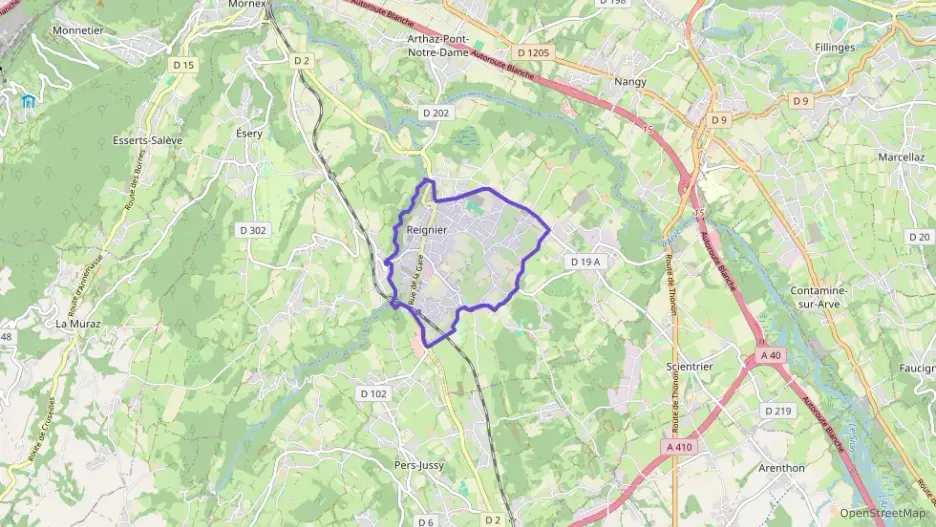 Maison 88 m² quatre pièces à vendre à Reignier-Ésery