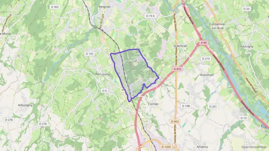 Maison 110 m² cinq pièces à vendre à Pers-Jussy
