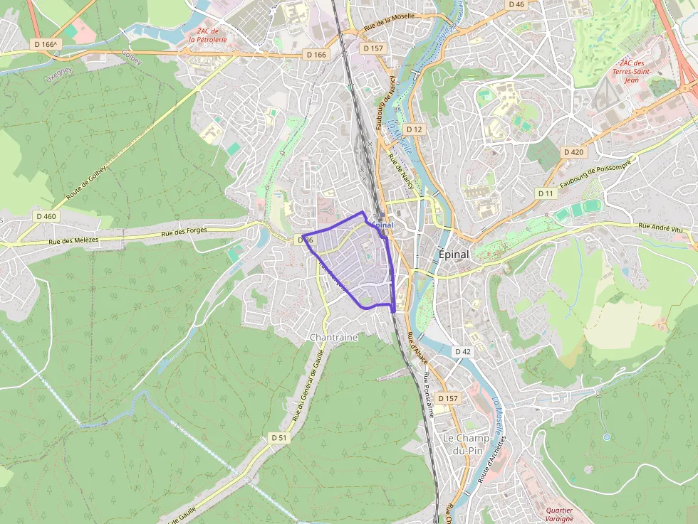 Maison 80 m² quatre pièces à vendre à Épinal