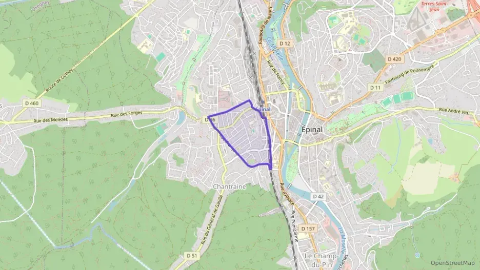 Maison 80 m² quatre pièces à vendre à Épinal