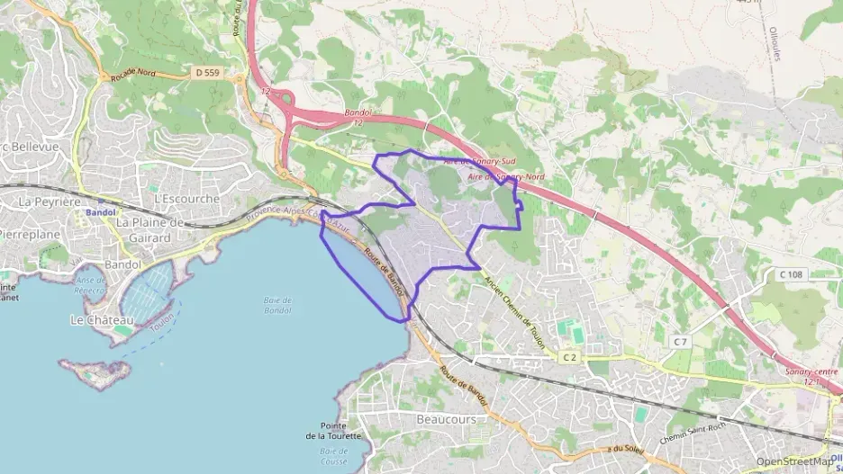 Maison 94 m² quatre pièces à vendre à Sanary-sur-Mer