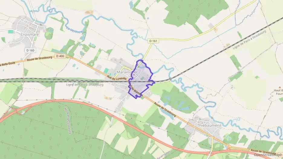 Maison 118 m² quatre pièces à vendre à Marainviller