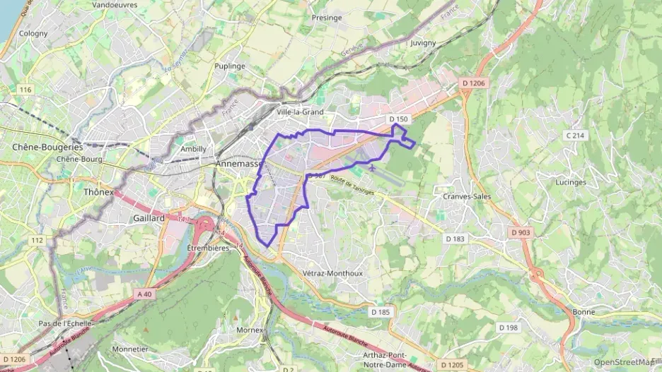 Maison 55 m² quatre pièces à vendre à Annemasse