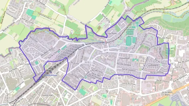 Maison 77 m² quatre pièces à vendre à Ville-la-Grand