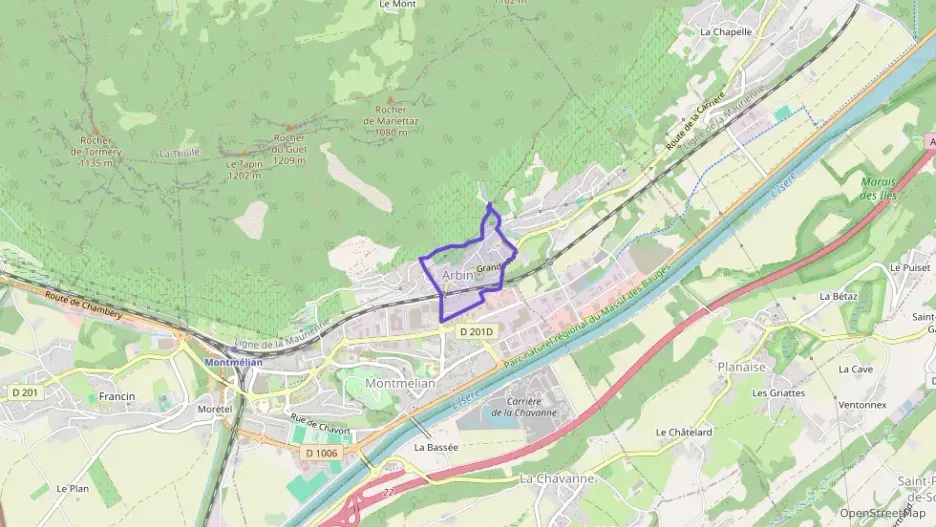 Maison 96 m² quatre pièces à vendre à Arbin