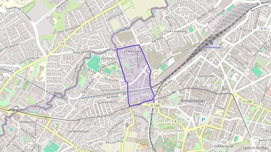 Maison 88 m² quatre pièces à vendre à Ambilly