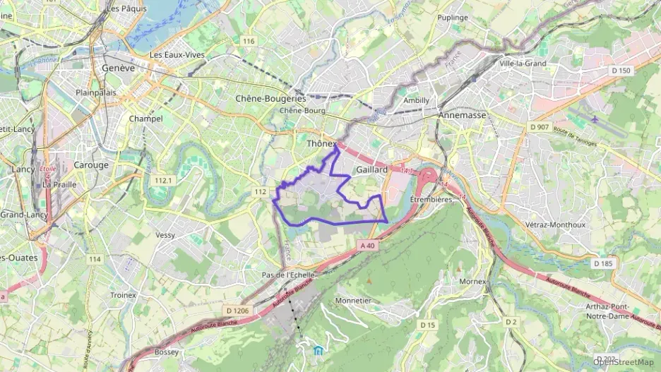 Maison 80 m² quatre pièces à vendre à Gaillard