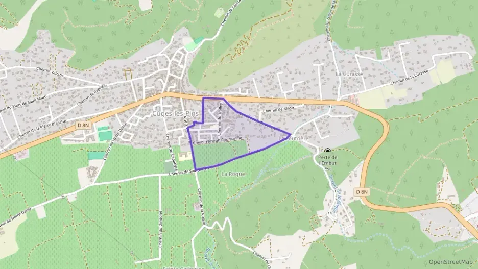 Maison 77 m² quatre pièces à vendre à Cuges-les-Pins