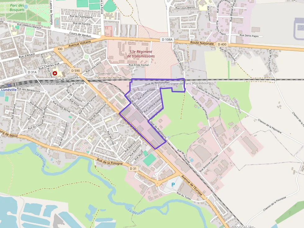 Maison 64 m² quatre pièces à vendre à Lunéville