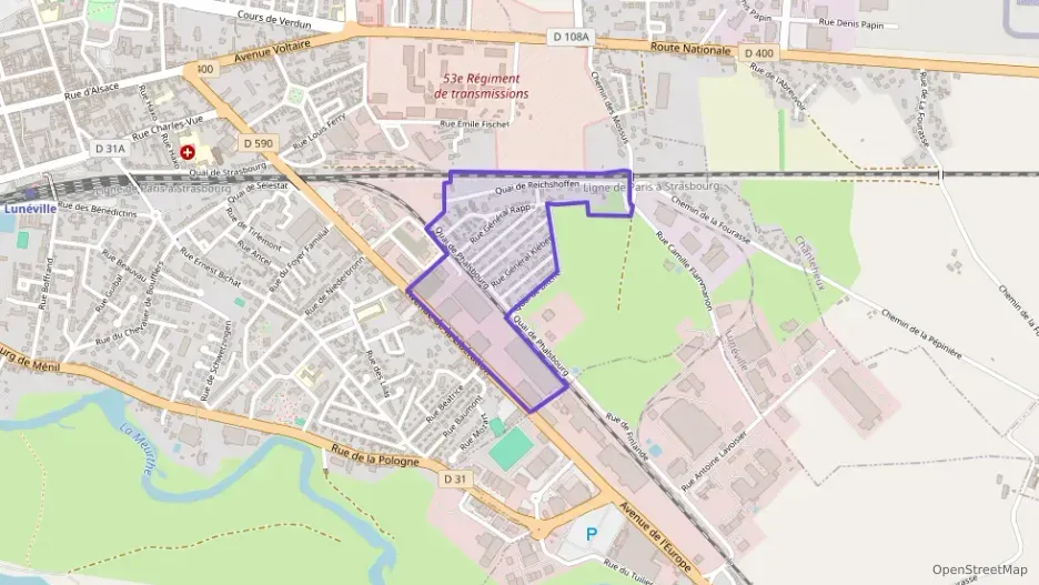 Maison 64 m² quatre pièces à vendre à Lunéville