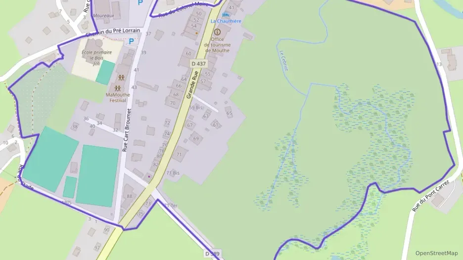 Maison 100 m² cinq pièces à vendre à Mouthe